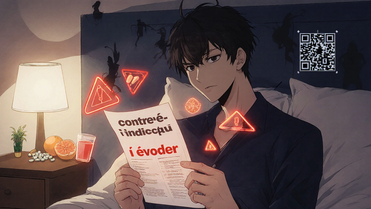 Comment lire les avertissements d'interactions médicamenteuses sur les notices d'information