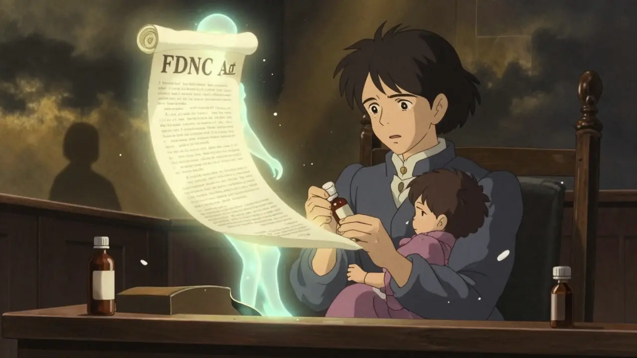 Federal Food, Drug, and Cosmetic Act : fondement juridique des médicaments génériques aux États-Unis