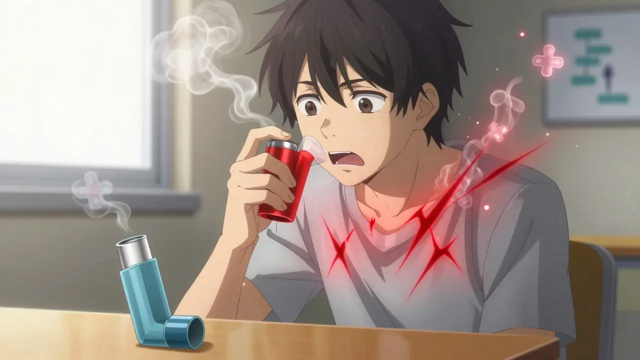 Inhalateurs expliqués : inhalateurs de secours vs inhalateurs de fond