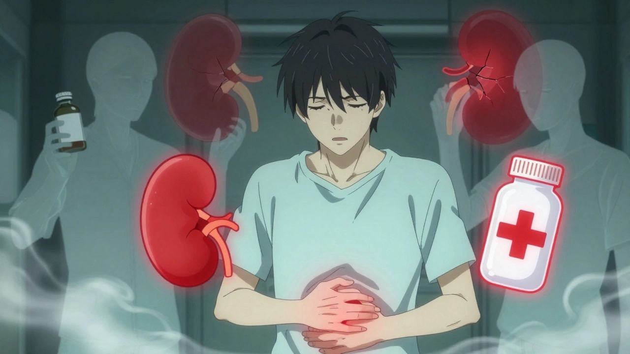 Lithium et NSAID : risques de néphrotoxicité et de toxicité systémique