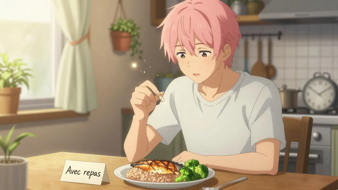 Prendre ses médicaments avec les repas : quand et pourquoi ça réduit les effets secondaires