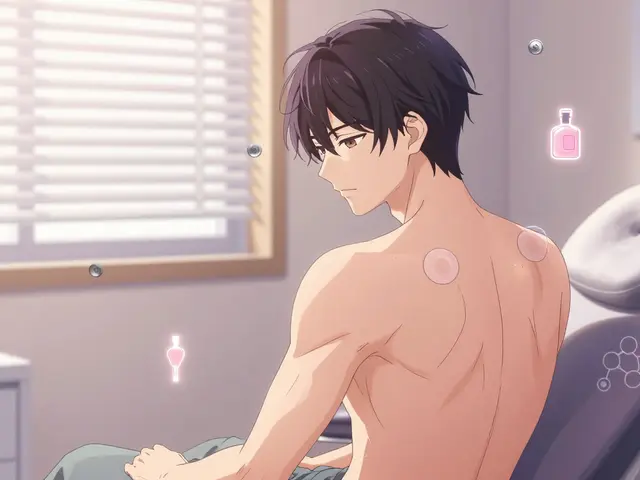 Allergie de contact : tests au patch pour les métaux et les parfums