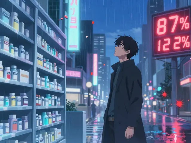 Évolution des prix des médicaments génériques année après année