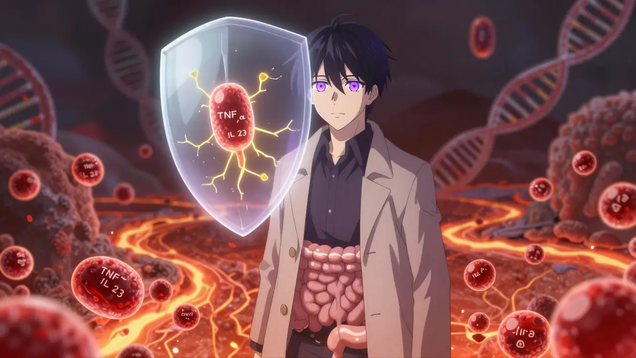 Maladie de Crohn : Gestion de l'inflammation chronique et thérapies biologiques