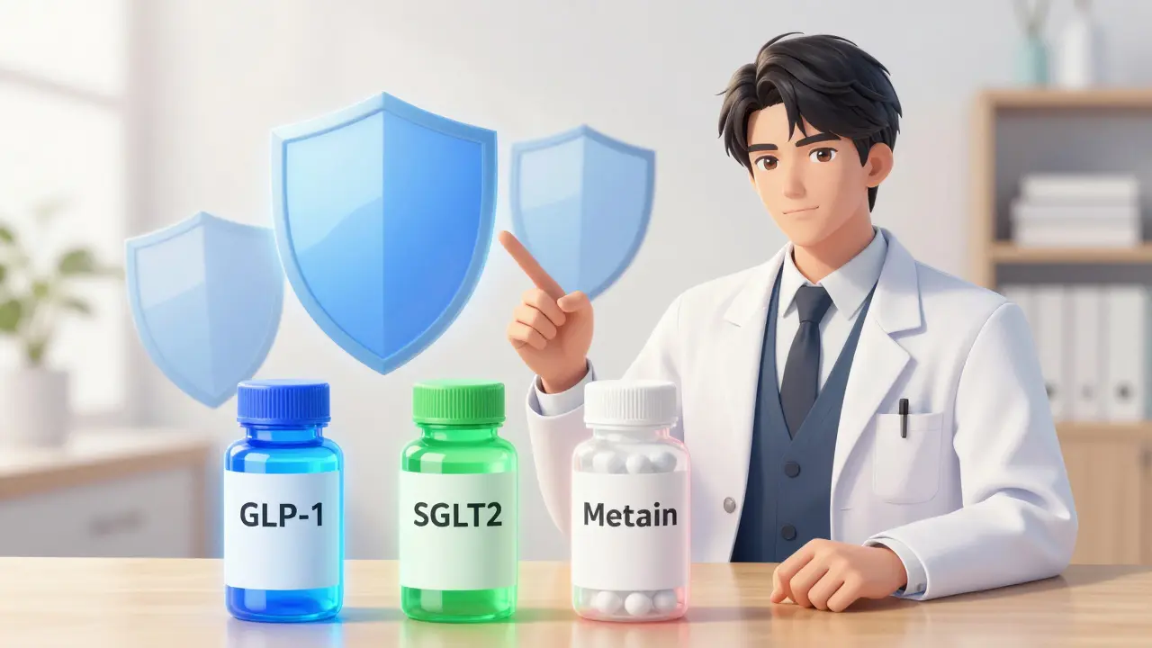 Endocrinologue expliquant les alternatives médicamenteuses stylisées